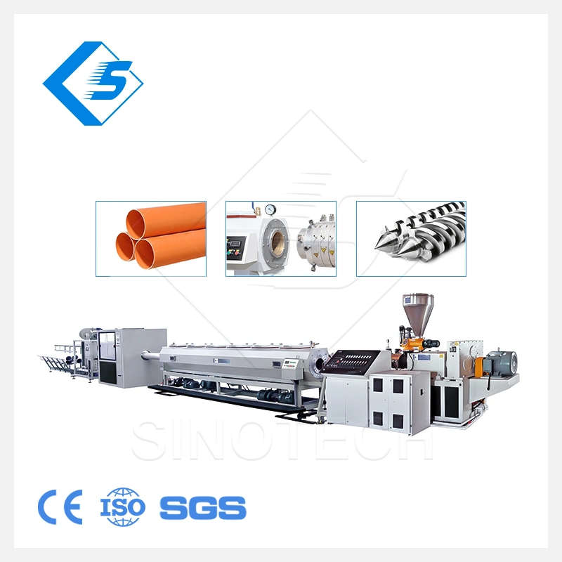 High Quality Plastic CPVC UPVC Pipe Extrusion Line