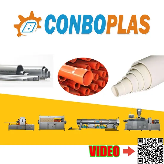 PVC Supply Water Pipe Production Machine Extrusion Line