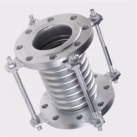 DN40-3200 High Temperature Resistant Pull Rod Metal Bellows Expansion Joint Compensator