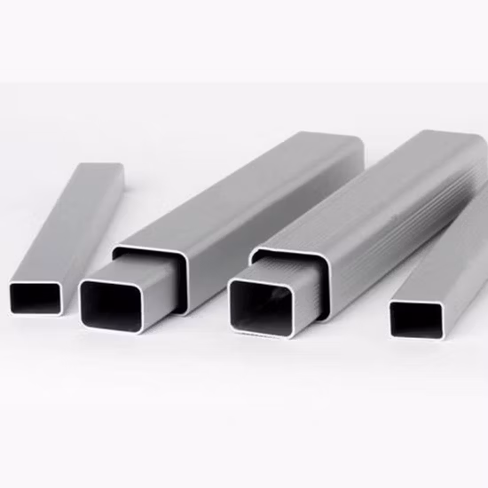 Powder Coating Alloy Aluminium Box Beam Extrusion Support for Aluminium Profile